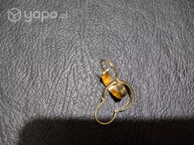 Aros oro modelo bote