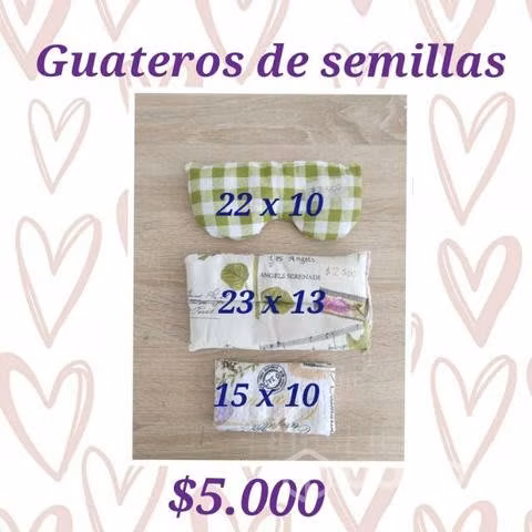 Guateros de semillas + hierbas aromaticas