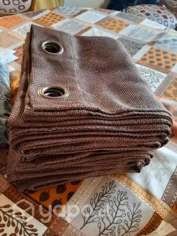 4 Cortinas de lino
