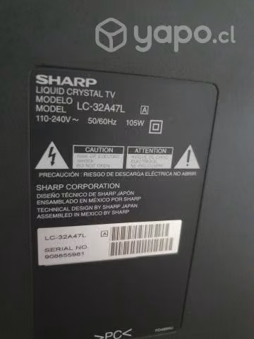 TV lcd sharp aquos