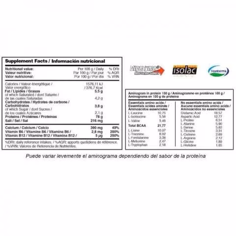 100% Whey Protein with Whey Isolated 36 porciones