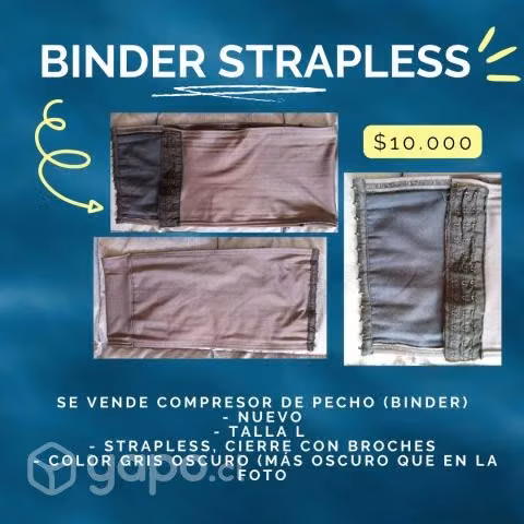 Compresor de pecho STRAPLESS