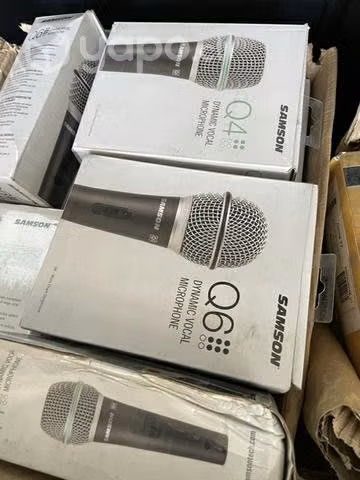 Micrófonos samson a mitad de precio