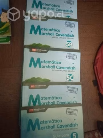 Pack matematicas 5 Marshall Singapur