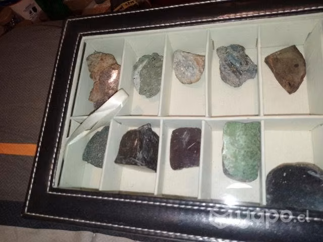 Colección muestrario 30 meteoritos conversable