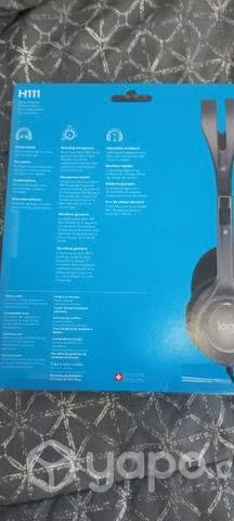 Audífono con micrófono Logitech H111- nuevos - Imagen 2