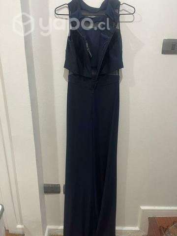 Vestido azul largo - Imagen 2
