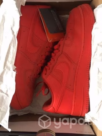 Nike air force one triple red 1 uso - Imagen 5