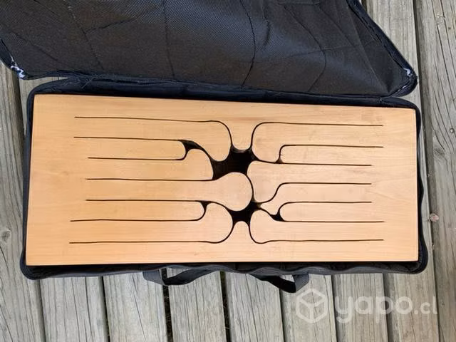 Tambor de lengua de madera noble