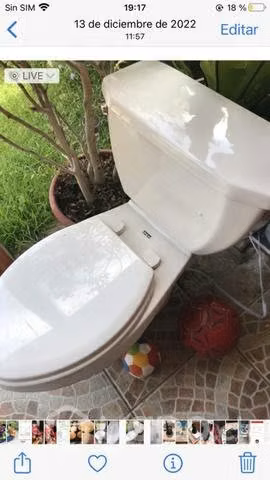WC semi nuevo