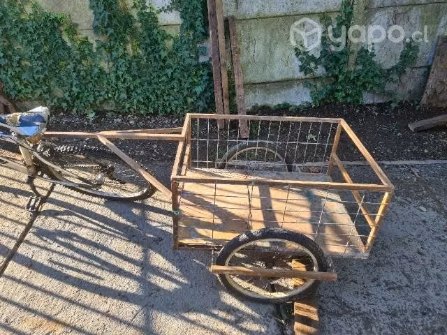 Carro porta herramientas con bicicleta - Imagen 2