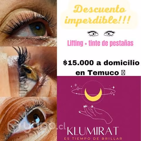 Lifting + tinte de pestañas a domicilio