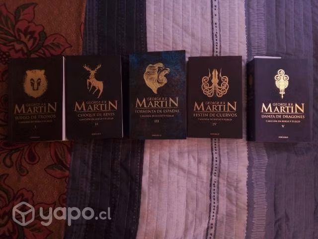 Libros cancion de hielo y fuego-George RR Martin