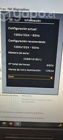 PC de escritorio HP