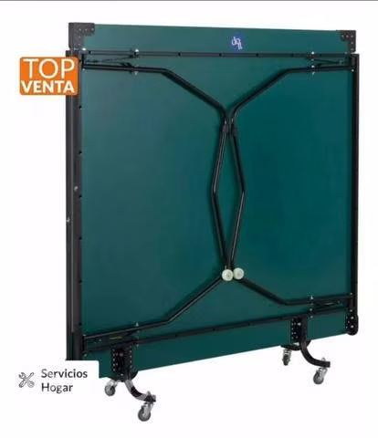 Mesa ping-pong 274x153x76 cm verde