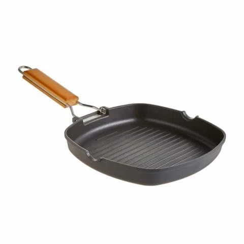 Sarten Parrilla Cocina Grill Cuadrado Antiadherent