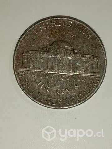 Moneda EEUU 1992-D 5 cents