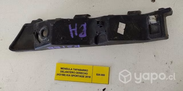 Mensula Tapabarro Delantero Derecho (KS188) Kia Sp