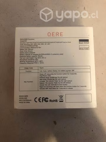 Audífonos Bluetooth QERE
