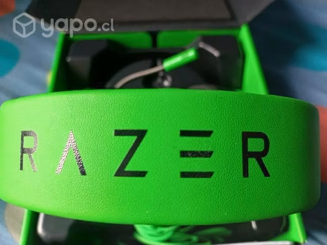 Audífonos razer kraken 7.1 green