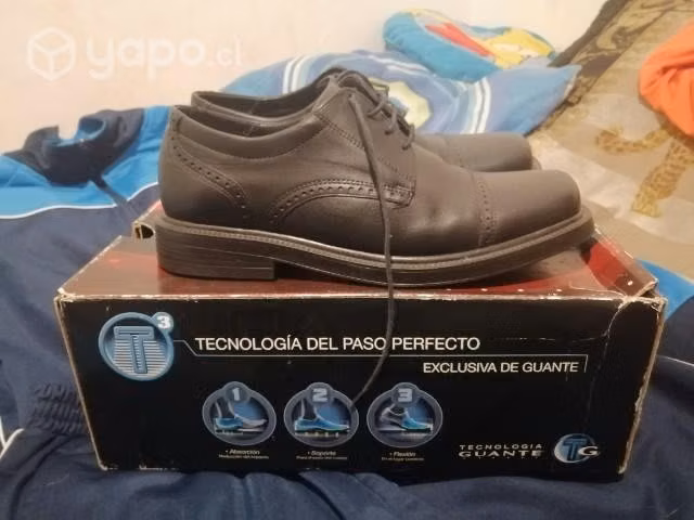 Zapatos negros de hombre GUANTE