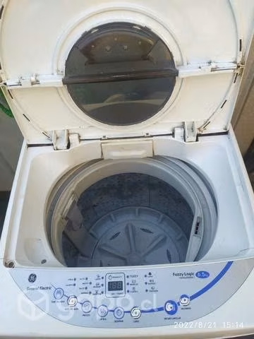 Lavadora funcionando