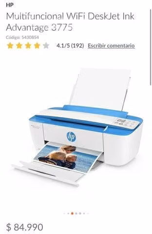 Impresora HP Deskjet 3775