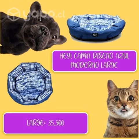 Cama para mascotas s, m , l xl