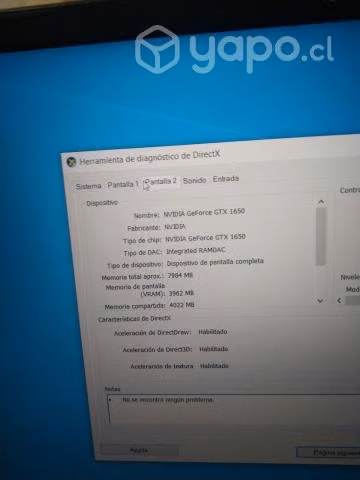 Notebook Asus tuf fx505gt - Imagen 4