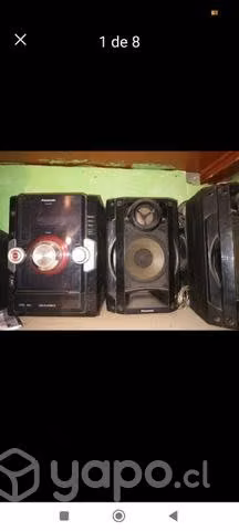 Minicomponente sony