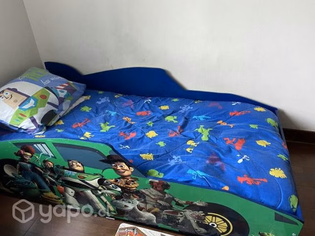 Cama niño Toy Story 1plaza colchón Rosen incluido