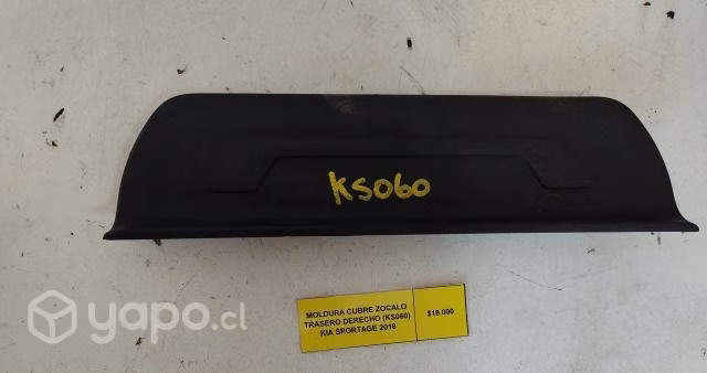 Moldura Cubre Zocalo Trasero Derecho (KS060) Kia