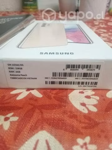 Samsung a53 color durazno