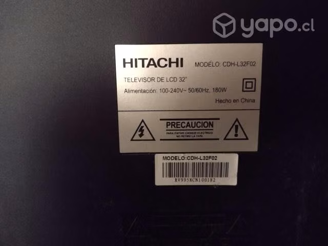 Televisor Hitachi 32 pulgadas