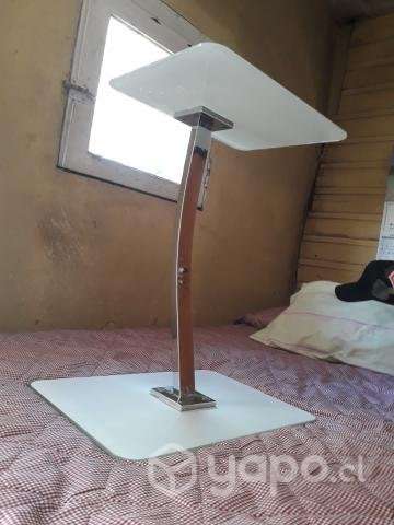 Mesa de vidrio templado con base de acero - Imagen 2