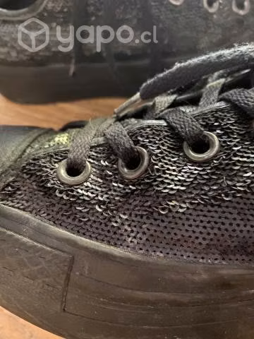 Zapatillas de lentejuelas marca convers original - Imagen 4