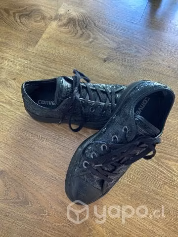 Zapatillas de lentejuelas marca convers original - Imagen 3