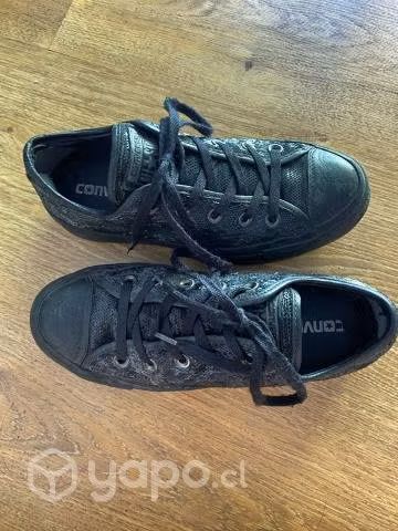 Zapatillas de lentejuelas marca convers original - Imagen 2