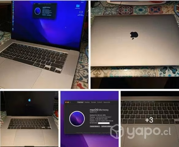 Mac book pro 16" touchbar