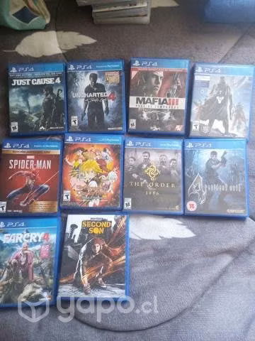 Lote Juegos ps4