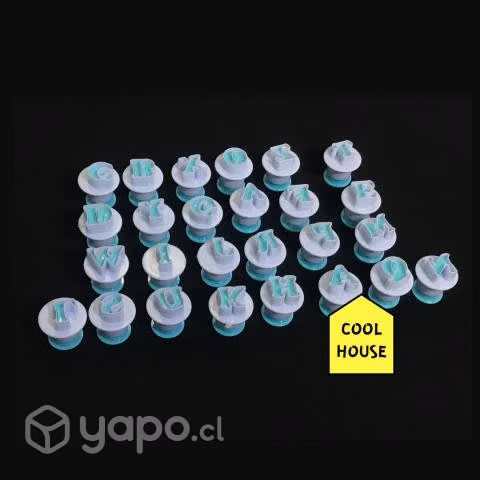 Molde abecedario para fondant - Imagen 2