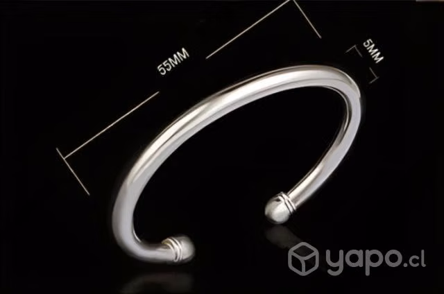 Pulsera plateada - Imagen 3