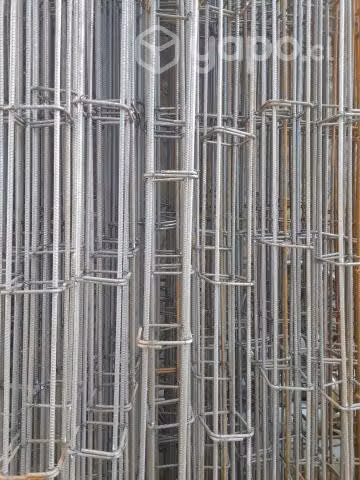 Pilar para Construcción de 3 mts en fierro de 8 mm