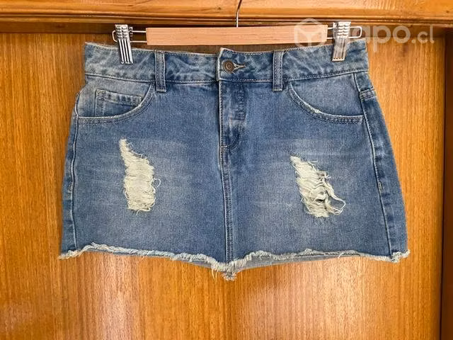 Falda mini de Jeans Sybilla talla S