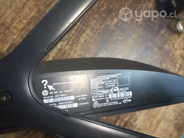 Computador HP ALL IN ONE + Impresora Brother DCP M