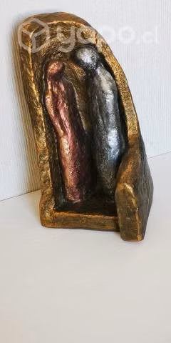 Decoración escultura "Cita secreta de Amor"