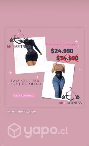 Fajas Cintura Reloj de Arena
