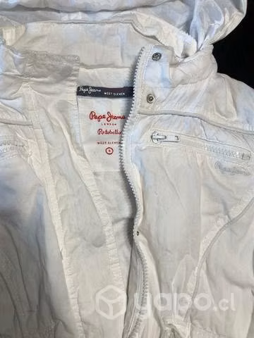 Chaqueta pepe jeans blanca