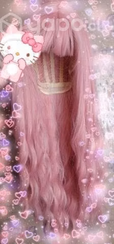 Peluca rosa - Imagen 2