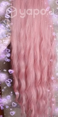Peluca rosa - Imagen 3